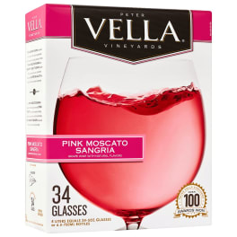 Peter Vella Pink Moscato - 5L