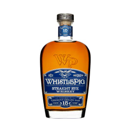 WHISTLEPIG STRAIGHT RYE 15YR 750ML
