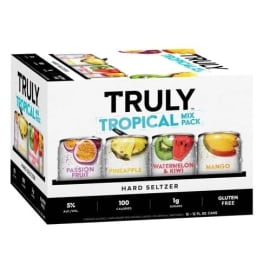 TRULY - TROPICAL MIX PACK - 12 OZ