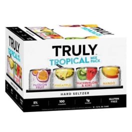 Truly Tropical 12 pack can