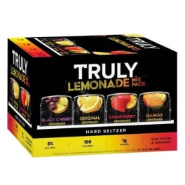 Truly Lemonade 12 pack can
