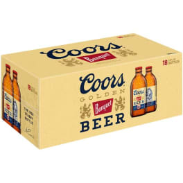 Coors Banquet 18 pack can