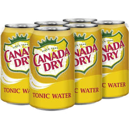 CANADA DRY TONIC WATER 6PK