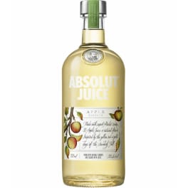 ABSOLUT JUICE APPLE 750ML