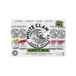 WHITE CLAW VARIETY NO. 1 12PCK