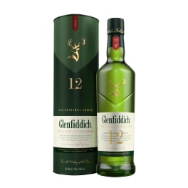 GLENFIDDICH 12YRS 750ML