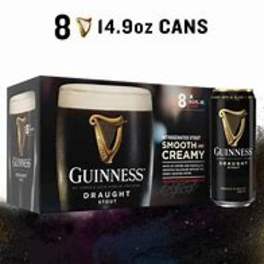 Guinness Draught 8pack 14.9oz Cans