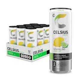 Celsius 12 Pack Cans Sparkling Lemon Lime