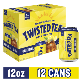 Twisted Tea 12 Pack Cans