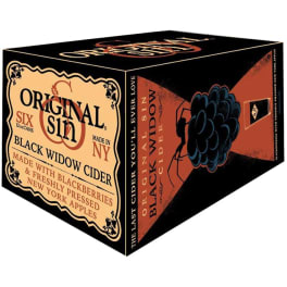 Original Sin Black Widow Cider 6Pack 12oz Cans