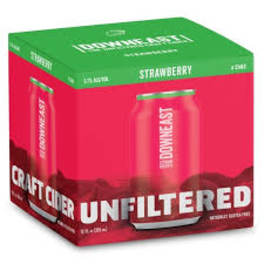 Downeast Strawberry 4 Pack 12oz Cans