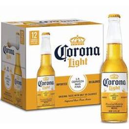 Corona Light 12oz 12pack Bottles