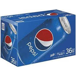 Pepsi 36pack Cans