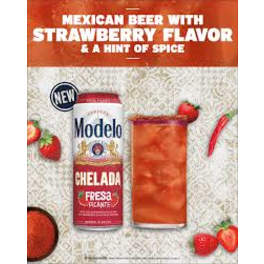 Modelo Chelada Fresa Picante 12 Pack 24oz Cans