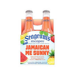 Seagram 4 Pack Bottles Jamaican Me Sunny