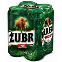 Zubr 4pack 16oz Can