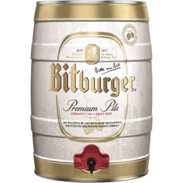 Bitburger Premium Pils Mini Keg 5L