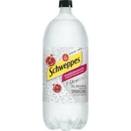 Schweppes Pomegranate Seltzer 2liter Bottle