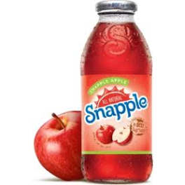 Snapple 12 Pack Glass Apple