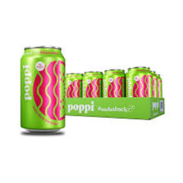 Poppi 12 Pack Cans Watermelon