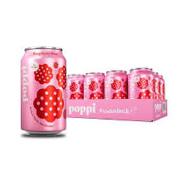Poppi 12 Pack Cans Raspberry Rose