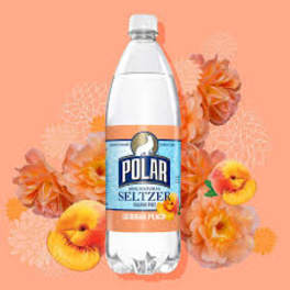 Polar 1 Liter 12 pack Georgian Peach