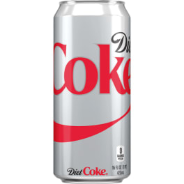 Diet Coca-Cola 16 oz can