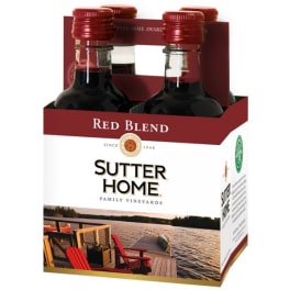 Sutter Home Red Blend - 4 bottles / 187mL
