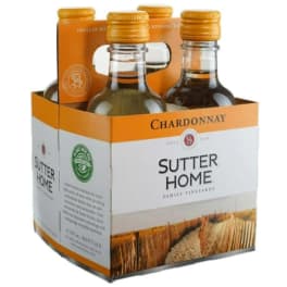 Sutter Home Chardonnay - 4 bottles / 187mL