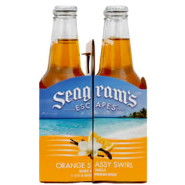 Seagram's Orange Sassy Swirl - 4 bottles / 11.2oz