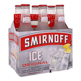 Smirnoff Ice Flavored Malt Beverage - 6 bottles / 11.2oz
