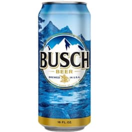 Busch Beer - 1 can / 16oz