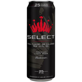 Budweiser Select Lager - 1 can / 25oz