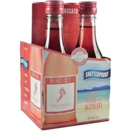 Barefoot Pink Moscato - 4 bottles / 187mL