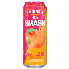 Smirnoff Ice Smash Peach Mango Flavored Malt Beverage - 1 can / 16oz