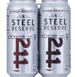 Steel Reserve 211 High Gravity Lager - 4 cans / 16oz