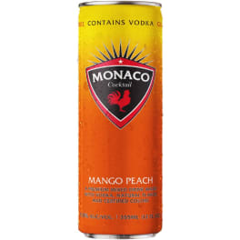 Monaco Mango Peach Cocktail - 1 can / 12oz