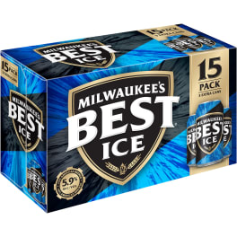Milwaukee's Best Ice Beer - 15 cans / 12oz