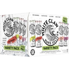 White Claw Variety Pack (5.0% ABV) - 12 pack / 12oz can