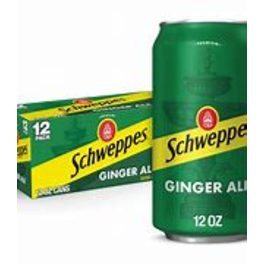 Schweppes Ginger Ale 12pack Cans