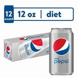 Diet Pepsi 12pack Cans