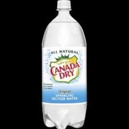 Canada Dry Seltzer Water 2liter Bottle