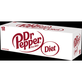 Diet Dr Pepper 12 Pack Cans