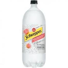 Schweppes Pink Grapefruit Seltzer 2liter Bottle