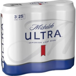 Michelob Ultra 3 pack 3 pack cans