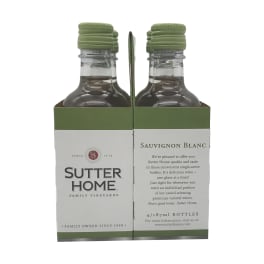 Sutter Home Sauvignon Blanc - 4 Pack/ 187mL