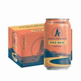 Athletic Brewing Co. Free Wave 6pack Cans
