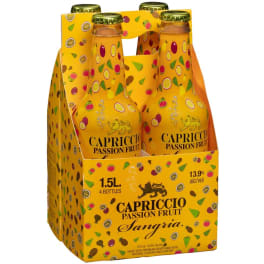Capriccio Passion Fruit Sangria - 4 bottles / 375mL