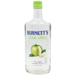 Burnett's Sour Apple Vodka - 750mL