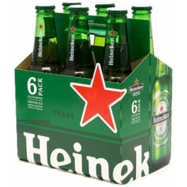 Heineken Lager - 6 bottles / 12oz